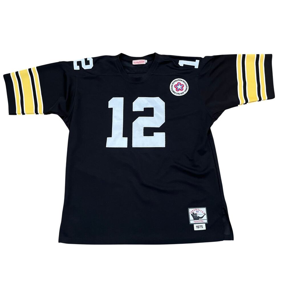 Mitchell & Ness Authentic Terry Bradshaw Steelers 1975 Jersey 52 XL Bicentennial